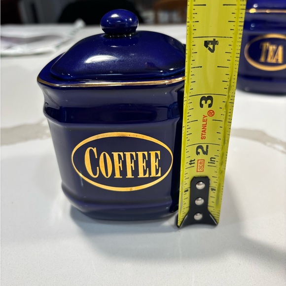 Ceramic Coffee and tea canister - Picture 5 of 5